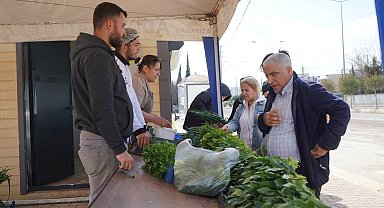 Adıyaman Belediyesi'nden vatandaşa doğrudan sebze satışı