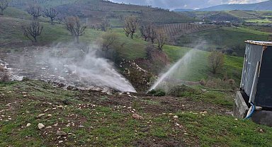 Adıyaman Recep Grup Suyu hattında arıza