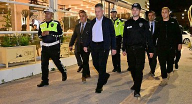 Adıyaman'da güvenlik ve trafik uygulamaları yerinde denetlendi