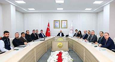 Adıyaman'da haftalık koordinasyon toplantısı gerçekleştirildi