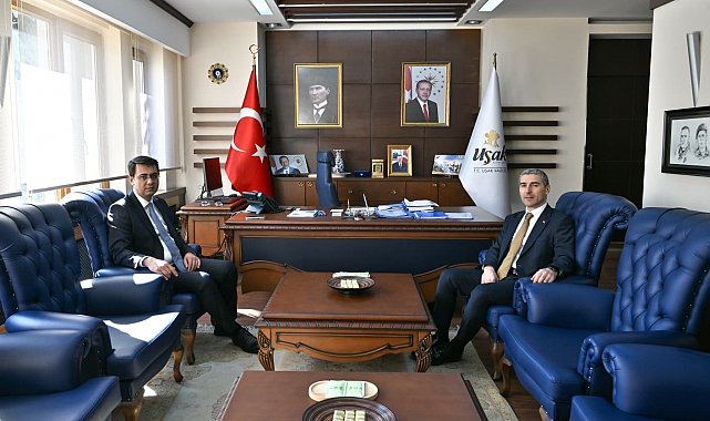 Afyonkarahisar Valisi Aktaş'tan Vali Kartal'a hayırlı olsun ziyareti