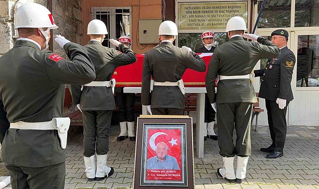 Afyonkarahisar'da Kıbrıs Gazisi son yolculuğuna uğurlandı