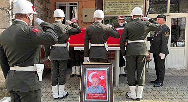 Afyonkarahisar'da Kıbrıs Gazisi son yolculuğuna uğurlandı