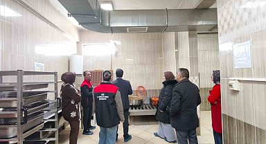 Ağrı'da öğrenci yurtları ve pansiyonlarda gıda denetimi sürüyor