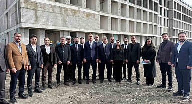 Ağrı'da sağlık yatırımları sahada incelendi