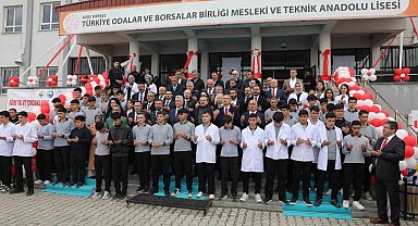 Ağrı'da TOBB Mesleki ve Teknik Anadolu Lisesi açıldı