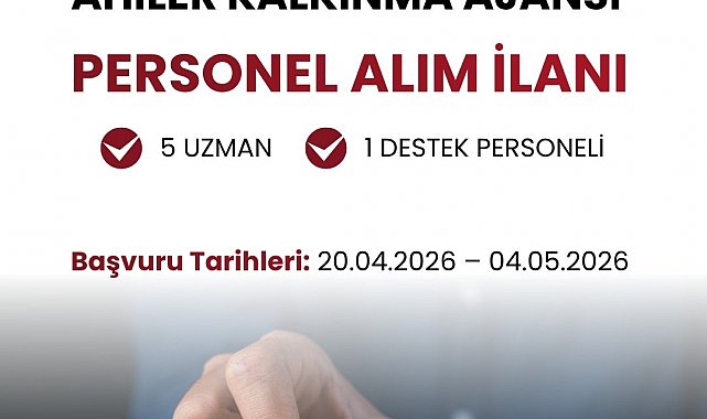 AHİKA 6 personel alacak
