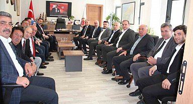 AK Parti heyetinden Karaveli'ye ziyaret