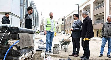 Akpınar Çarşısı'nda temizlik çalışmaları sürüyor