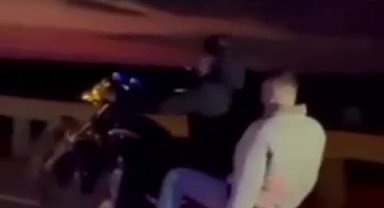 Akrobatik şov 45 bin TL'ye patladı