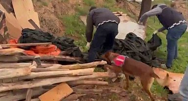 Aksaray'da çuval içine gizlenmiş 11 bin adet uyuşturucu hap ele geçirildi: 3 tutuklama