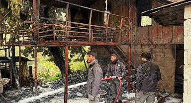 Alanya'da müstakil ev yangını korkuttu