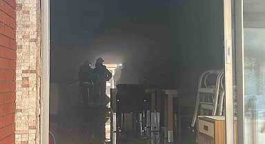 Alanya'da tadilattaki otelde çıkan yangın korkuttu