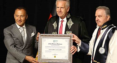 Almanya'nın 10. Cumhurbaşkanı Wulff'a Kocaeli'de fahri doktora