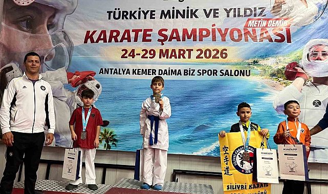 Altı ay önce karateye başladı, Türkiye şampiyonu oldu