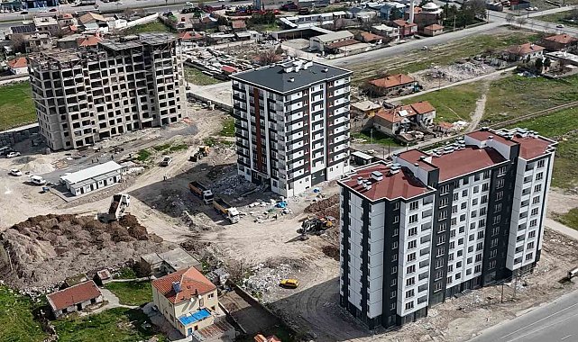 Anbar 2. Etap Kentsel Dönüşüm Blokları hızla yükseliyor