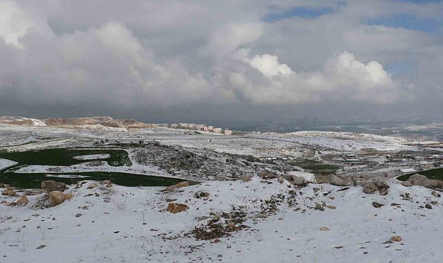 Ankara'da kar manzaraları dronla görüntülendi