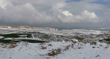 Ankara'da kar manzaraları dronla görüntülendi