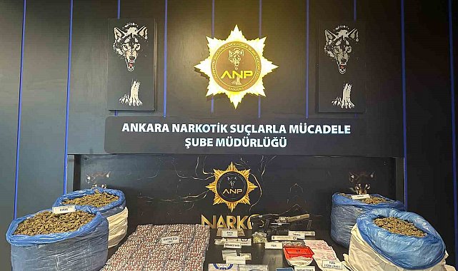 Ankara'da narkotik operasyonları: 107 gözaltı