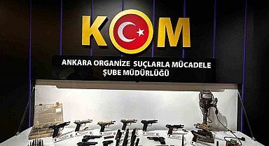 Ankara'da silah kaçaklığı operasyonunda gözaltına alınan 8 şüpheliden 4'ü tutuklandı