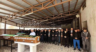 Ankara'daki otobüs kazasında hayatını kaybeden 4 kişi son yolculuğuna uğurlandı