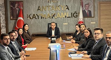 Antakya'da kadına yönelik şiddetle mücadele toplantısı gerçekleştirildi