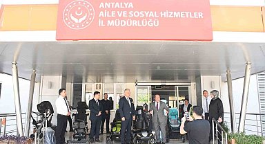 Antalya Aile ve Sosyal Hizmetler İl Müdürlüğüne anlamlı bağış