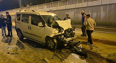 Antalya'da 11 araçlı zincirleme kaza: 1 yaralı