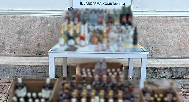 Antalya'da bin 150 litre kaçak alkol ele geçirildi