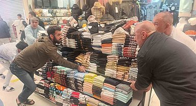 Antalya'da iş merkezinde yangın paniği