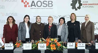 AOSB'de iş dünyasinda kadin liderliğinin dönüşümü konuşuldu