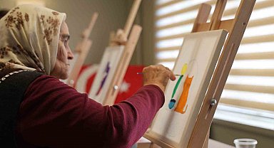 Atıl bina kadınlar için sanat merkezine dönüştü