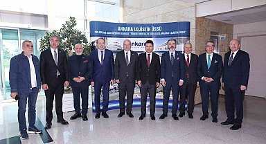 ATO Başkanı Baran: "Türkiye'nin kalbi Ankara, demiryolu ile karayolunu entegre ederek, ticaret ve lojistiği aynı potada eritiyor"