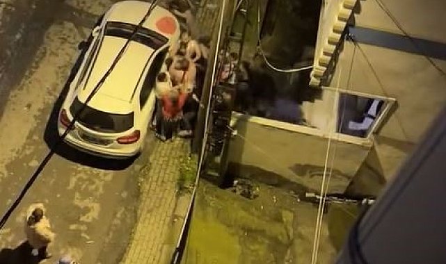 Avcılar'da komşuların yumruklu sopalı kavgası