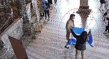 Ayasofya Camii'nde provakasyon