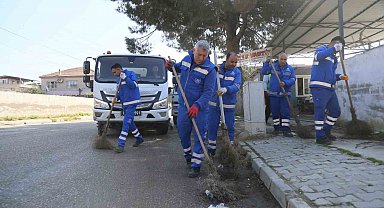 Aydın Büyükşehir'den Acarlar'da çevre düzenleme ve bakım çalışması