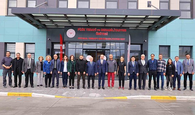 Aydın Şehir Hastanesi'nde fizik tedavi ünitesine yakın inceleme
