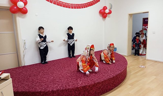 Aydın'da anaokulu öğrencileri hünerlerini sergiledi