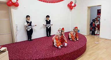 Aydın'da anaokulu öğrencileri hünerlerini sergiledi