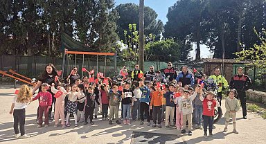 Aydın'da polislerden öğrencilere bilgilendirme