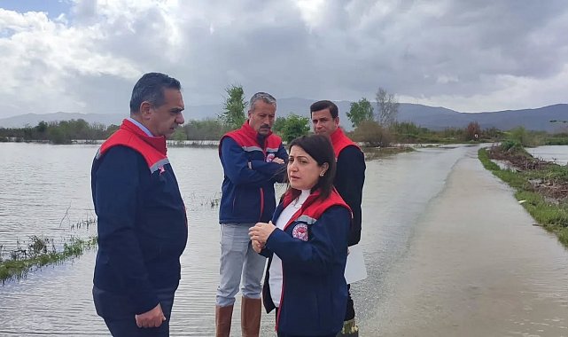 Aydın'da sular altında kalan arazilerde kesin zarar tespiti yapıldı