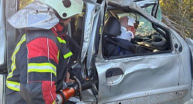 Aydın'da trafik kazası: 3 yaralı