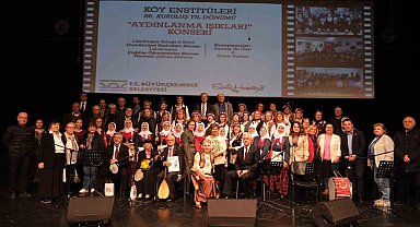 Aydınlanmanın Projesi Köy Enstitüleri Büyükçekmece'de yaşatıldı