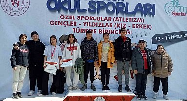 Aydınlı özel sporcu Türkiye şampiyonu oldu
