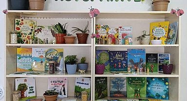 Aydıntepe'de öğrenciler için 'Agro Kütüphanesi' oluşturuldu