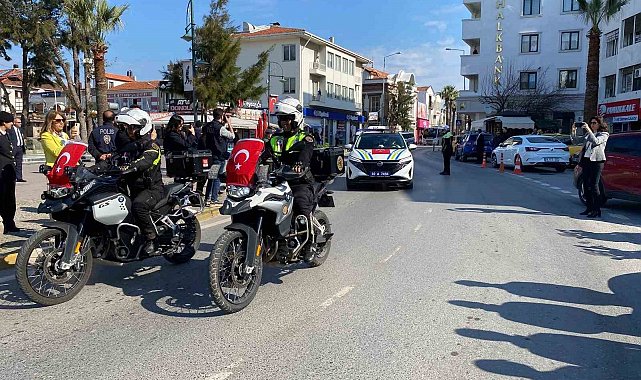 Ayvalık'ta Türk Polis Teşkilatı'nın 181. kuruluş yıldönümü kutlandı