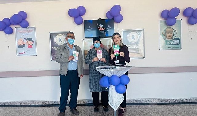 Babaeski Devlet Hastanesi'nde Kanser Haftası farkındalığı