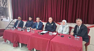 Babaeski'de okul güvenliği toplantısı gerçekleştirildi