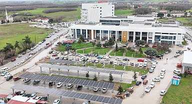 Bafra Devlet Hastanesi enerjisini güneşten sağlıyor: Günlük 50 bin TL tasarruf