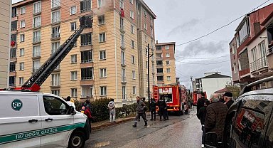 Bafra'da evde patlama: 1 kişi ağır yaralandı